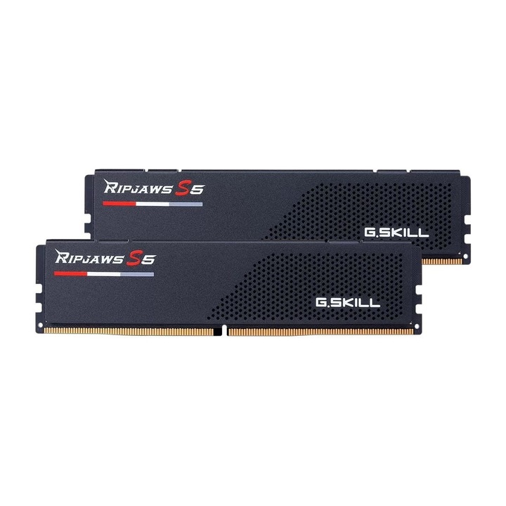 Memorie RAM, G.Skill Ripjaws S5, 2x32GB, 5200MHz, negru