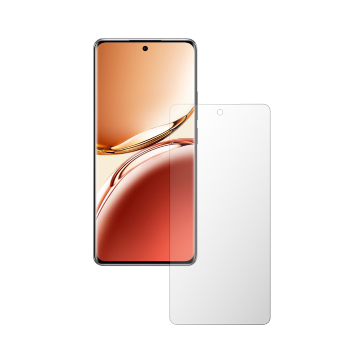 Комплект от 2X iSkinz протектор за екран за Oppo A3 Pro - подходящ за калъф, невидим Skinz HD, ултра-прозрачен силикон с пълно покритие, залепващ и гъвкав