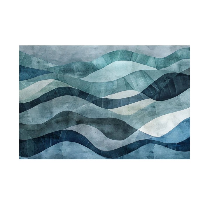 Tablou Cu Peisaj De Iarna, Eterna Iarna, MDF, 90x60 cm