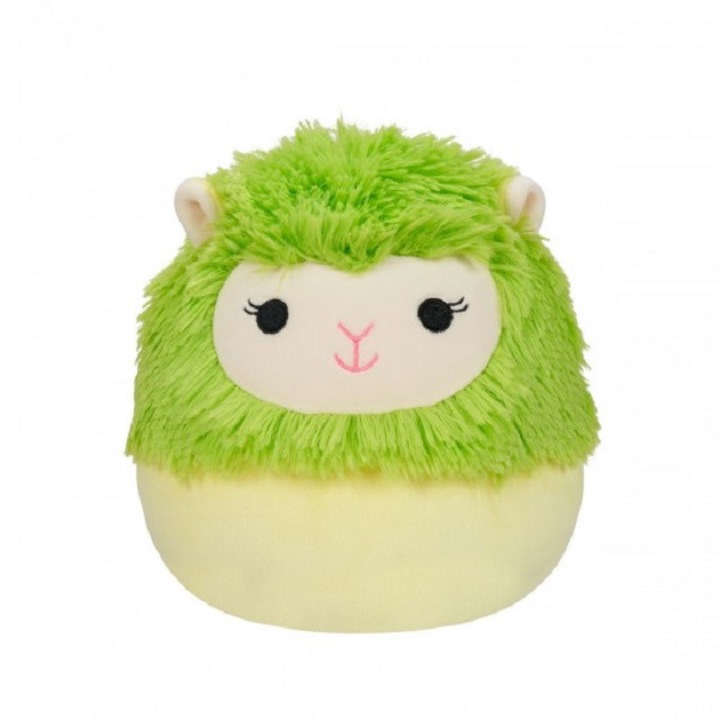 Jucarie de plus 19 cm, Cavaleri The Lime Green Alpaca, Squishmallows