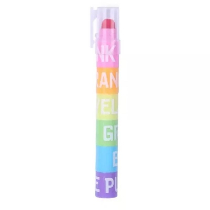 Creioane pastel WOW Generation, 6 parti, 2,6 x 15 x 2 cm, Multicolor