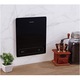 Cantar de bucatarie inteligent Heinner HKS-SM15BK, 15kg, sticla securizata 4mm, functie bluetooth, display led, control touch, gradare: 1g, functie Cantarire lichide, design depozitare verticala, baterii: 3 x 1.5v aaa (nu sunt incluse), negru