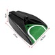 Masina automata de returnare a putter-ului de golf, BOMSTOM, Automatic Ball Launcher, Accesoriu golf, Pentru antrenamentul de golf, 27x16.5x6cm, negru/verde