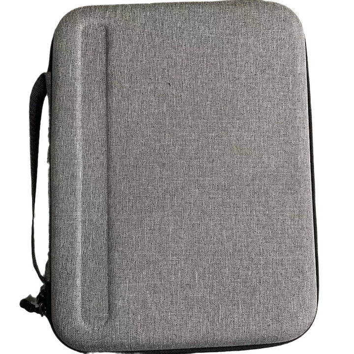 JENUOS tablet tok, 9-11 hüvelykes, tartozéktartó, vízálló, Szürke