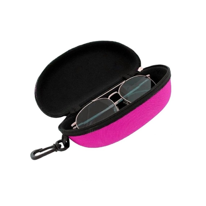 Etui pentru ochelari, PrzydaSie.pl, Plastic, 17x8.5cm, Roz