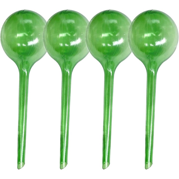 4 db csepegtető készlet növények öntözéséhez, Nybgyy, 250ml, 25,5x8cm, zöld