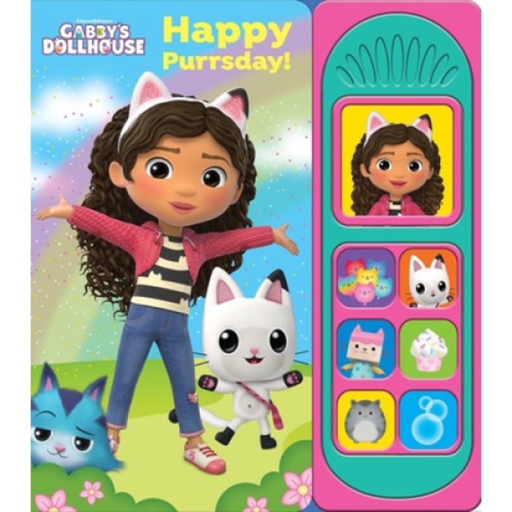 Dreamworks Gabby's Dollhouse: Happy Purrsday! Sound Book - Pi Kids