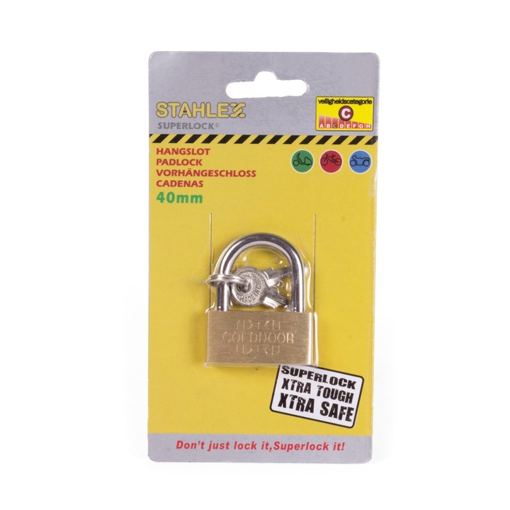 Месингова брава 40 мм