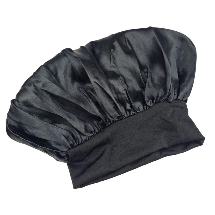 Casca protectie par, Deni Carte, Satin, Negru