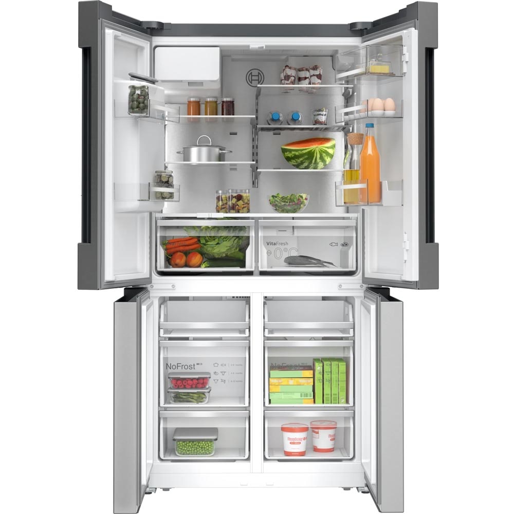 Side by side Bosch KFD96APEA, 574 l, NoFrost, Touch control