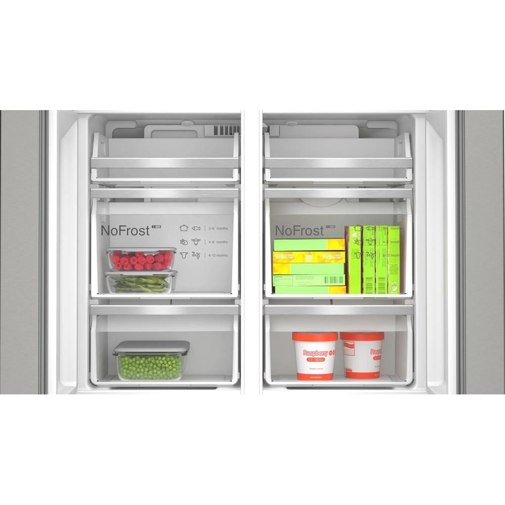 Side by side Bosch KFD96APEA, 574 l, NoFrost, Touch control
