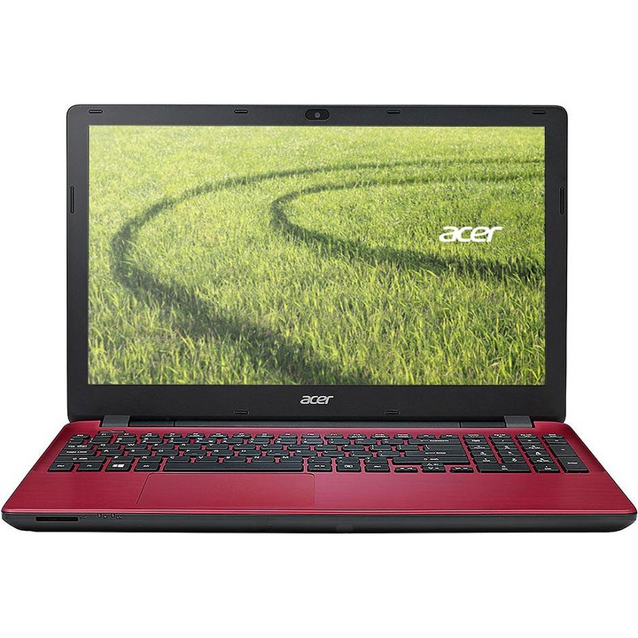 Laptop Acer Aspire E5-511-P4NY cu procesor Intel® Pentium® Quad-Core N3530 2.16GHz, 4GB, 1TB, Intel® HD Graphics, Linux, Red