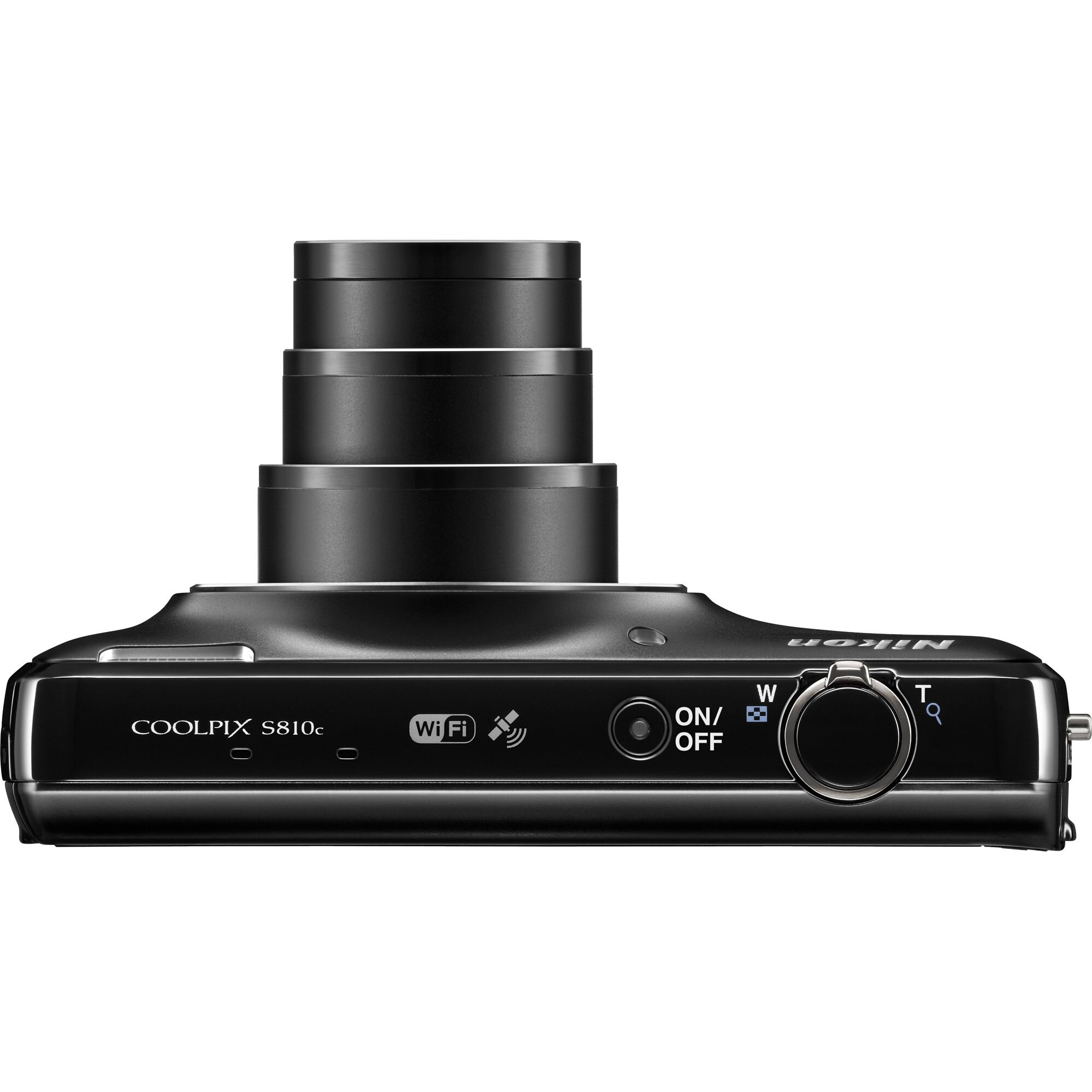 Aparat foto digital Nikon COOLPIX S810c, 16MP, Wi-Fi, Black - eMAG.ro