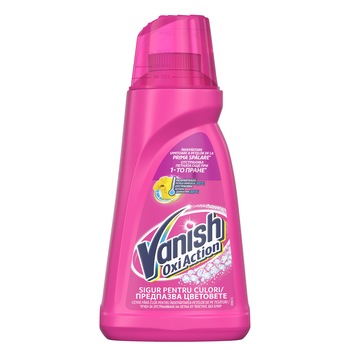 Solutie pentru indepartarea petelor Vanish Pink, 1l Solutie pentru indepartarea petelor Vanish Pink, 1l