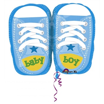 Balon folie figurina Botosei Blue Baby Boy, Anagram Balon folie figurina Botosei Blue Baby Boy, Anagram