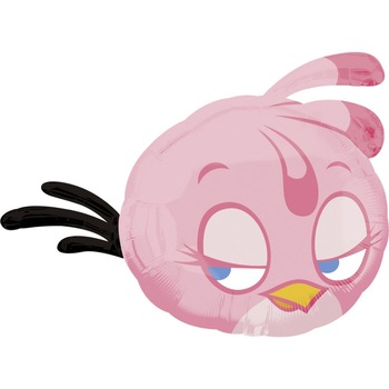 Balon folie figurina mare Pink Bird Angry Birds, Anagram Balon folie figurina mare Pink Bird Angry Birds, Anagram
