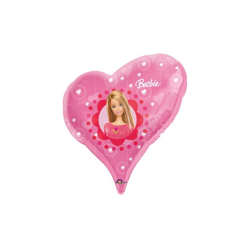 Balon folie figurina mare inima Barbie , Anagram