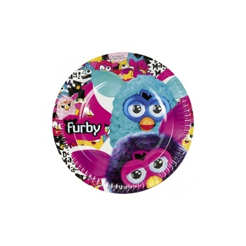 Farfurii Furby 23 cm, Riethmueller, 8 buc Farfurii Furby 23 cm, Riethmueller, 8 buc