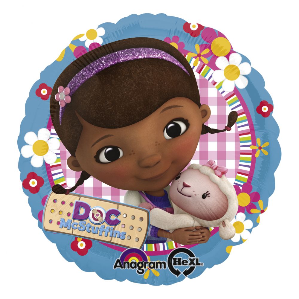 Balon folie 43 cm Doc McStuffins (Doctorita Plusica), Anagram