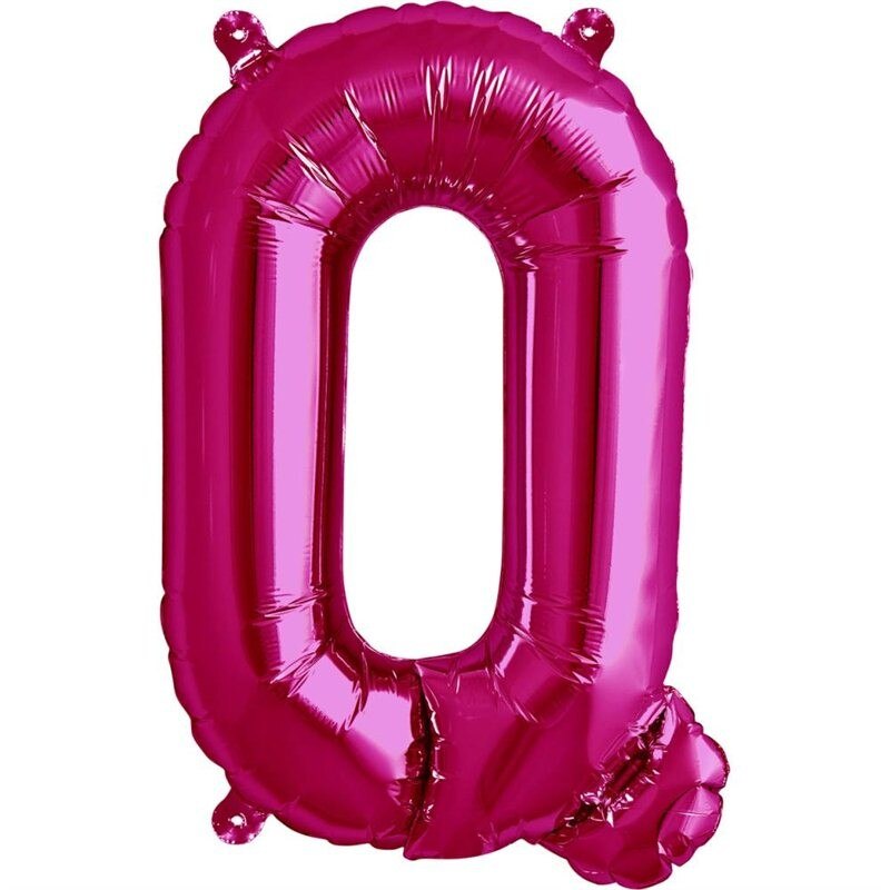 Balon folie litera Q mini magenta, 41 cm, Northstar