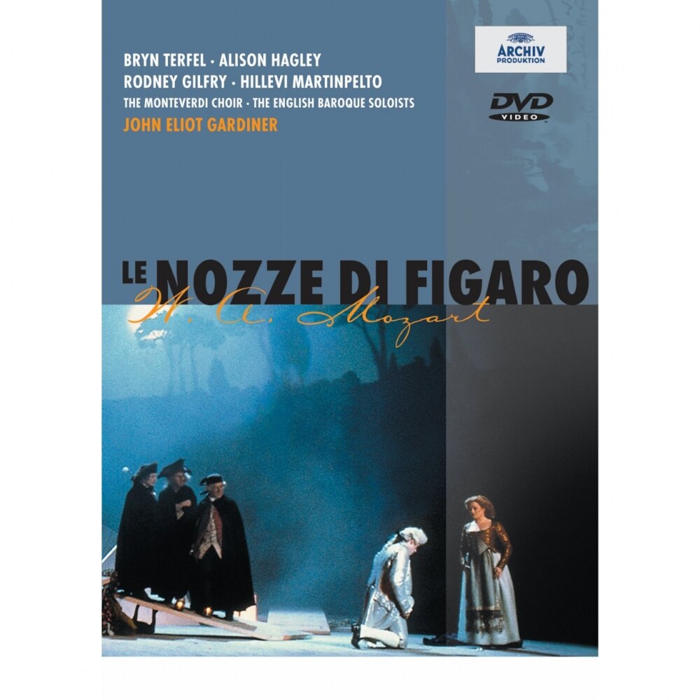 Rodney Gilfry, Hillevi Martinpelto, Alison Hagley, Bryn Terfel, John Eliot Gardiner, The Monteverdi Choir, The English Baroque Soloists-Le Nozze Di Figaro-Mozart-DVD