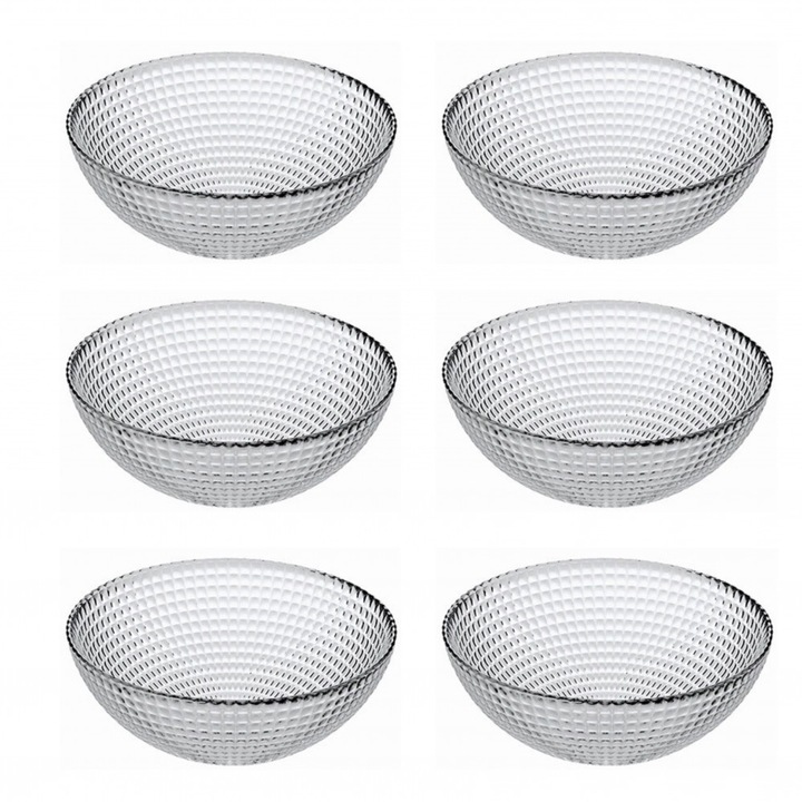Tál szett Pasabahce, Habitat, 13 cm, 400 ml, 6 db