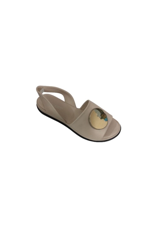 Sandale dama, Piele naturala, Anna Viotti 211, Roz pudra