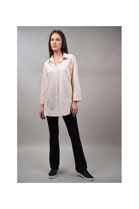 Sonia pamut oxford ing, Bézs