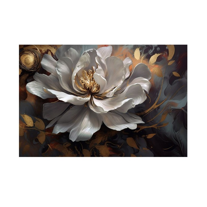 Tablou Floral, Magnolie Regala, MDF, 90x60 cm