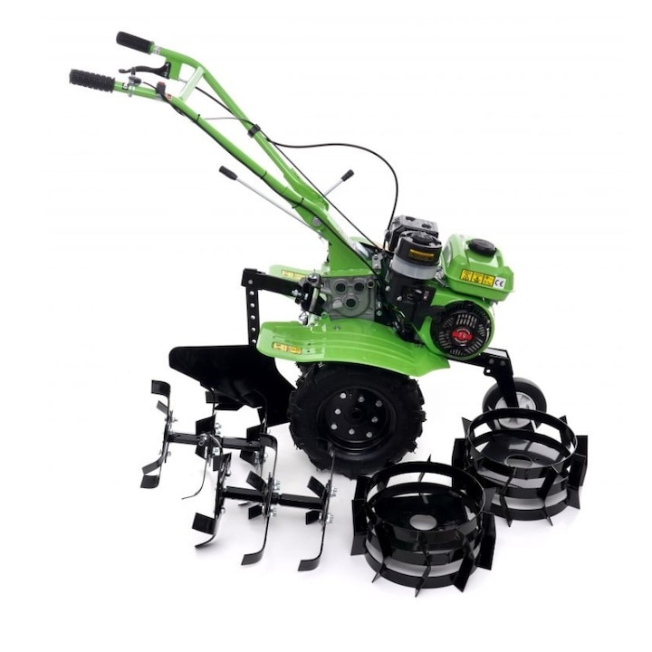 Бензинова мотофреза, Kraft&Dele, 4-тактов двигател 6.5 HP, 3000 об
