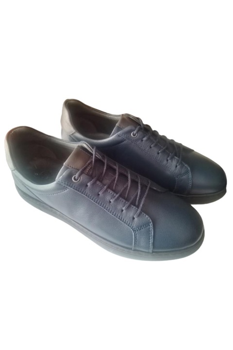 Pantofi sport barbati, Piele naturala, Goretti B065, Bleumarin, 42