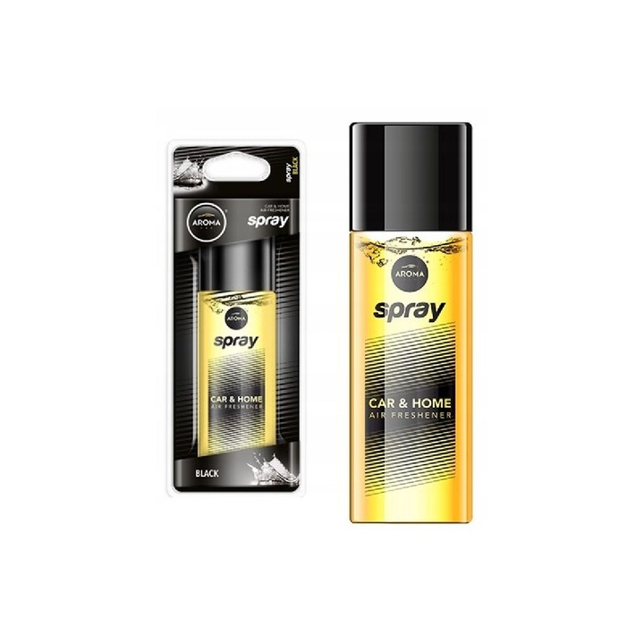 Odorizant auto pump spray Black 50 ml Aroma Car