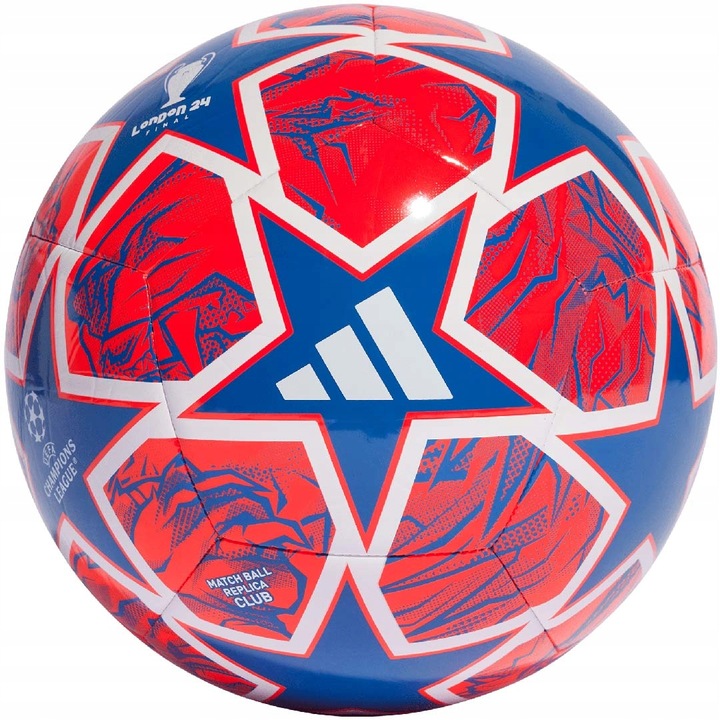 Focilabda, Adidas, UCL Club, TPU, piros/kék, 5-ös méret