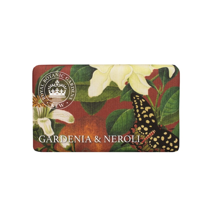 Сапун English Soap Company, KEW, Гардения и Нероли, Растителен, 240 гр