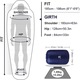 Sac de Dormit, Bessport, tip mumie, pentru Adulti, 200 cm, 4 Sezoane, Rezistent la frig si apa, Ideal pentru Activitati in Aer Liber, Camping, Drumetii si Calatorii, Albastru