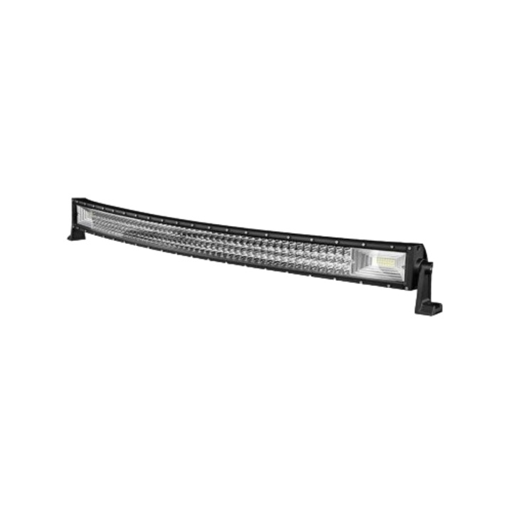 LED Bar Auto Curbat 594W, leduri pe 3 randuri, 12V-24V, 41580 Lumeni, 42"/107 cm, Combo Beam 12/60 Grade Xenon Bright®