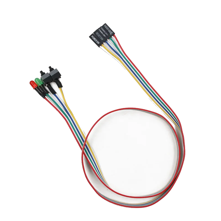 68cm vékony ATX tápkábel alaplaphoz LED-del,