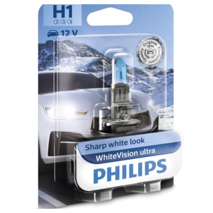 Bec H1 12V 55W, P14, 5S PHILIPS