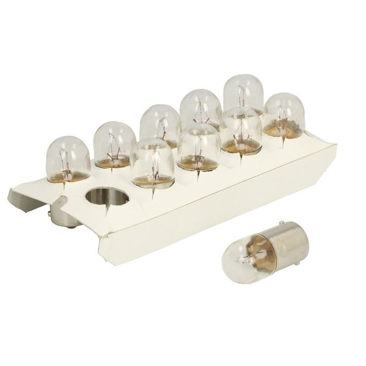 Set 10 bucati bec R5W 24V 5W BA15S PHILIPS