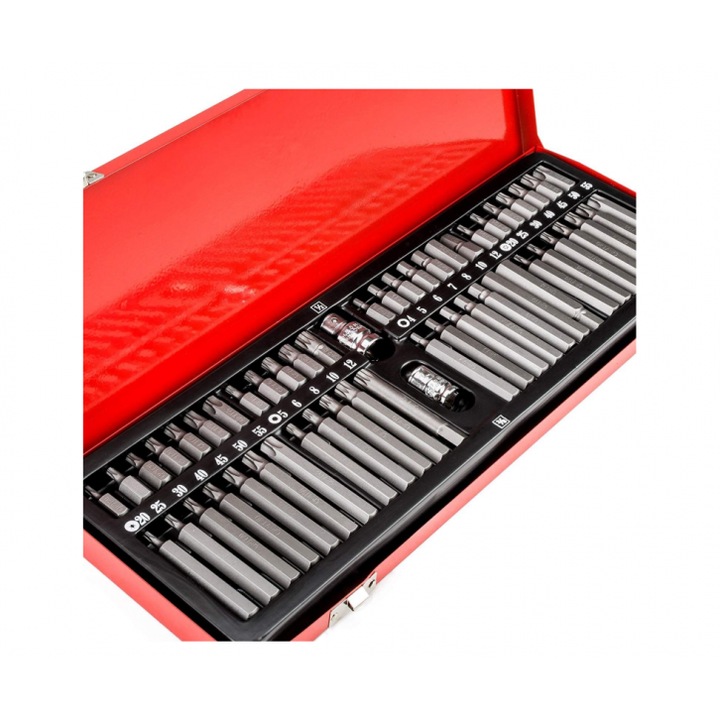 Trusa 54 piese Biti, Torx, Imbus, Spline