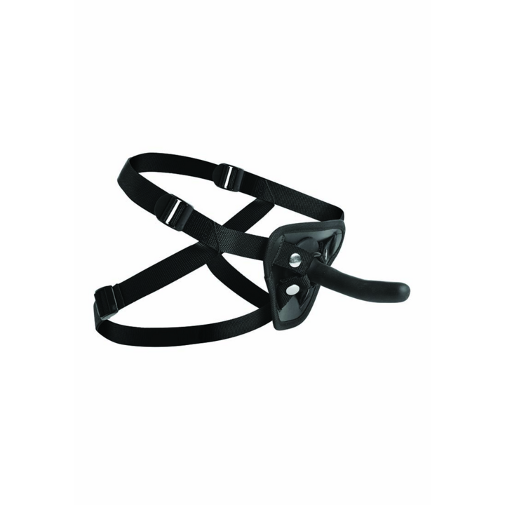 Műpénisz hevederrel, XR Brands Pegged, 12,7 cm hosszú, 2,54 cm átmérő