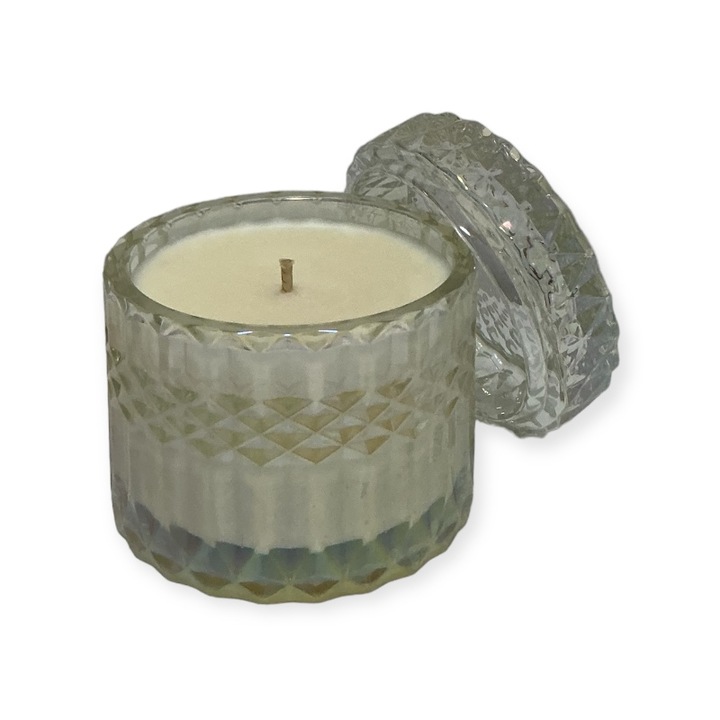 Ароматна свещ Lemon Curd, соев восък, 180 гр