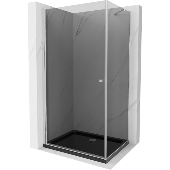 Cabina de dus, Mexen, 15637, Standard, Crom, Dreptunghi