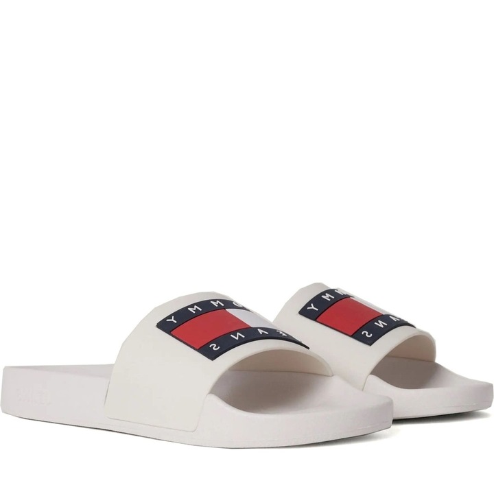 Papuci flip flops pentru dama, Tommy Jeans, TPU, Bej, 41 EU