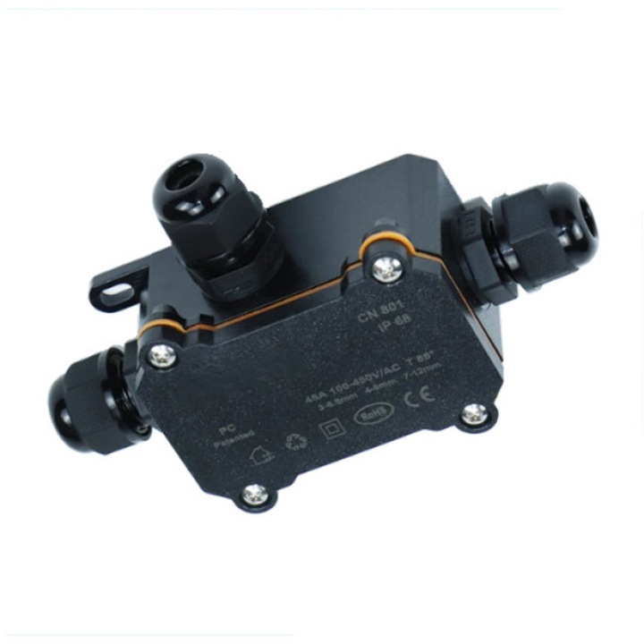 Cutie conexiuni electrice 3 gauri IP68 ingniugare V-1
