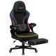 Геймърски Стол Huzaro Force 4.6 Black Rgb Smart, Облегалка За Крака, С Led Осветление, Черен Многоцветен