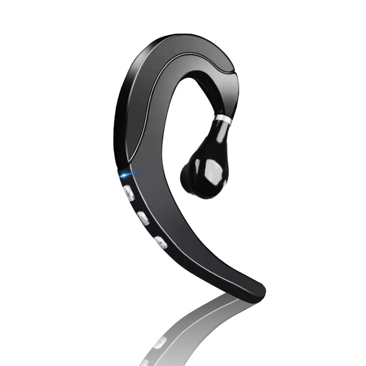 Casti Wireless Sport, Dytimeem, E314, Bluetooth 5.0, Handsfree, Microfoane, In-Ear, Negru