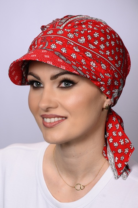 Turbán Cleo viszkóz VC/122 kék Turbany Lidia