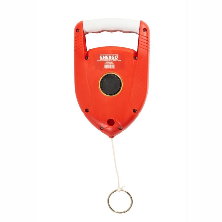 Trasor cu sfoara MAGNUM D fir-2.5mm L-50m maner ergonomic carcasa plastic ENERGO