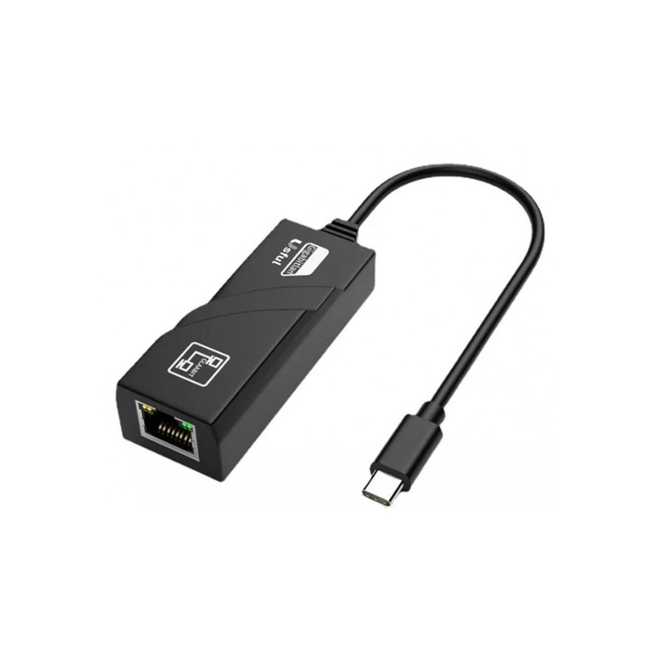 Adaptor tip C la placa de retea RJ45